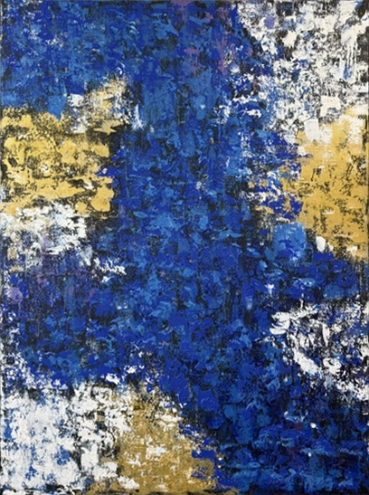 Abstract painting by Dr. Ahmed