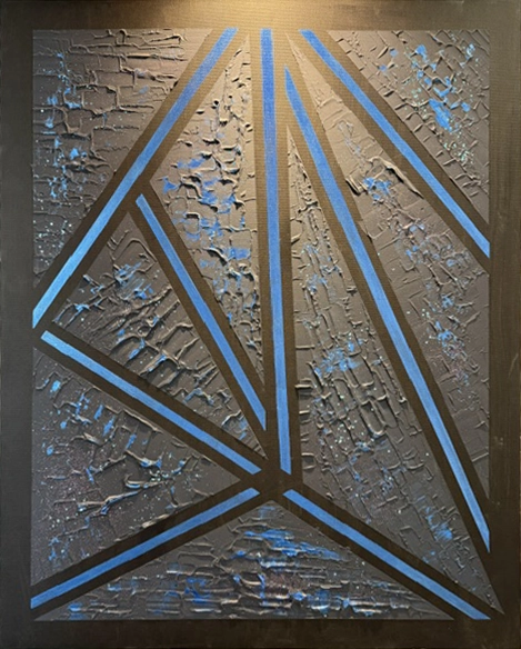 Abstract painting by Dr. Ahmed