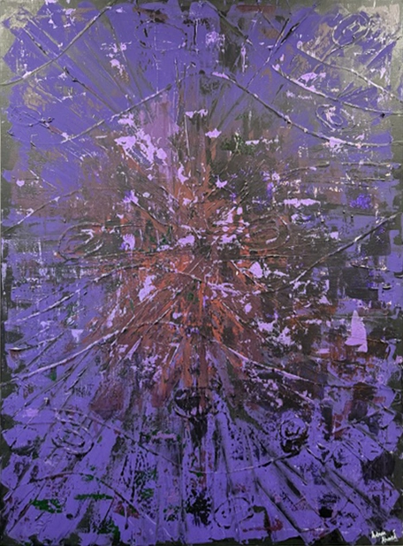 Abstract painting by Dr. Ahmed