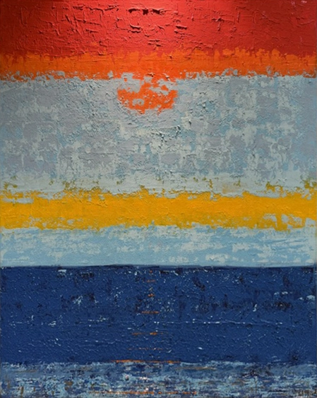 Abstract painting by Dr. Ahmed