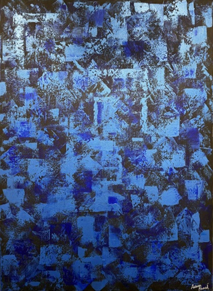 Abstract painting by Dr. Ahmed