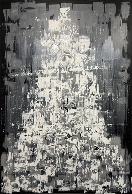 Abstract painting by Dr. Ahmed