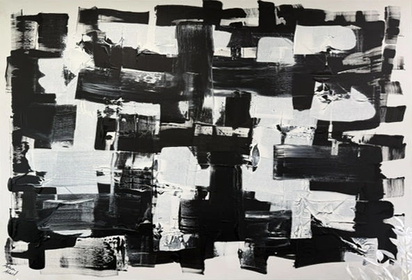 Abstract painting by Dr. Ahmed