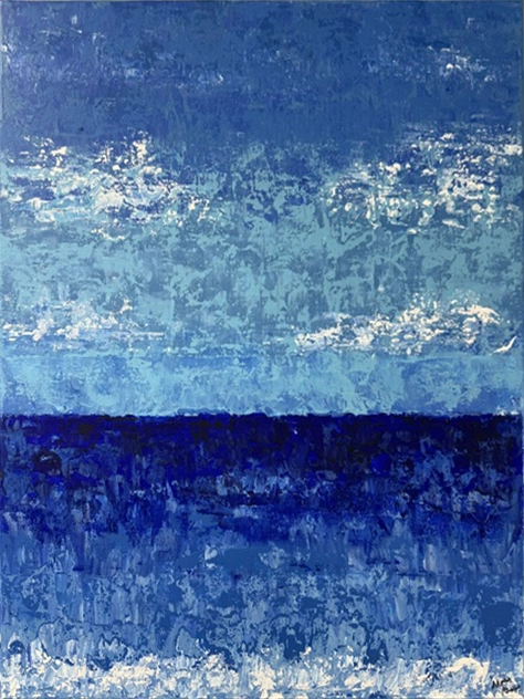 Abstract painting by Dr. Ahmed
