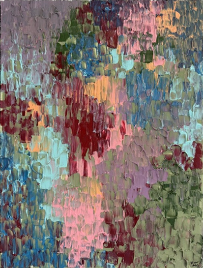 Abstract painting by Dr. Ahmed